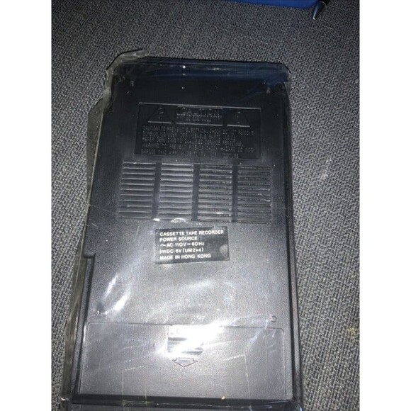 New Old Stock Alaron Rhapsody Vtg RY-1201 Portable Slimline Cassette Recrdrer - Picture 4 of 6